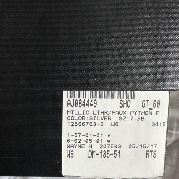 YSL silver patent leather heels - Picture 3 of 7